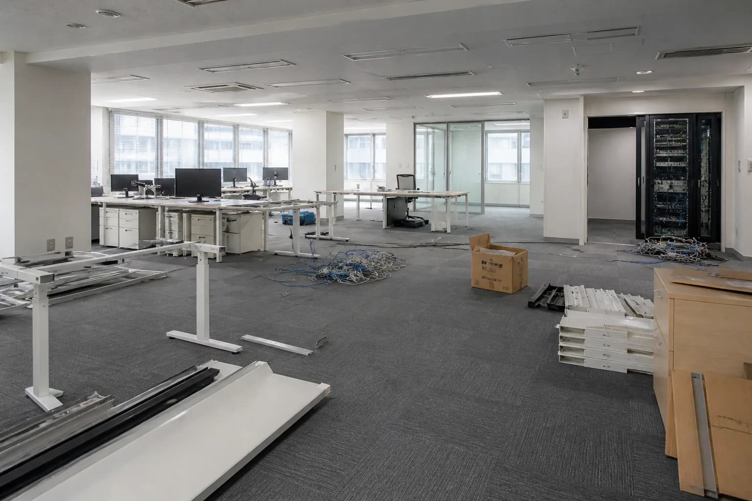 IT企業(80坪)の原状回復削減事例イメージ